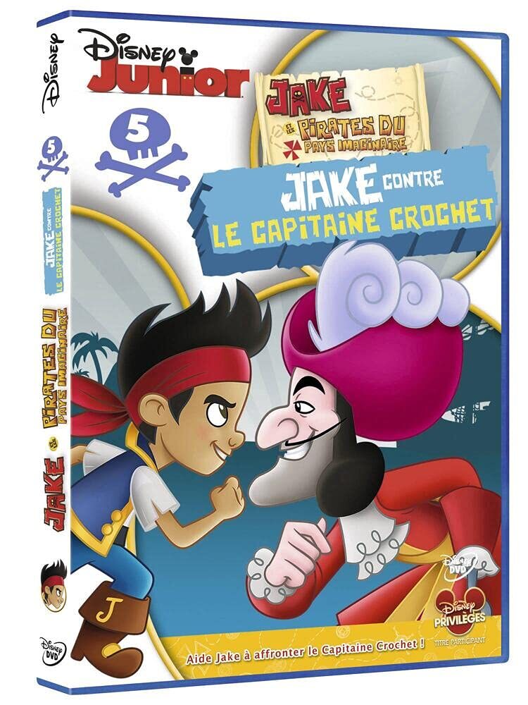 Jake et Les Pirates du Pays Imaginaire-5-Jake Contre Le Capitaine Crochet - Réalisateur Inconnu - DVD