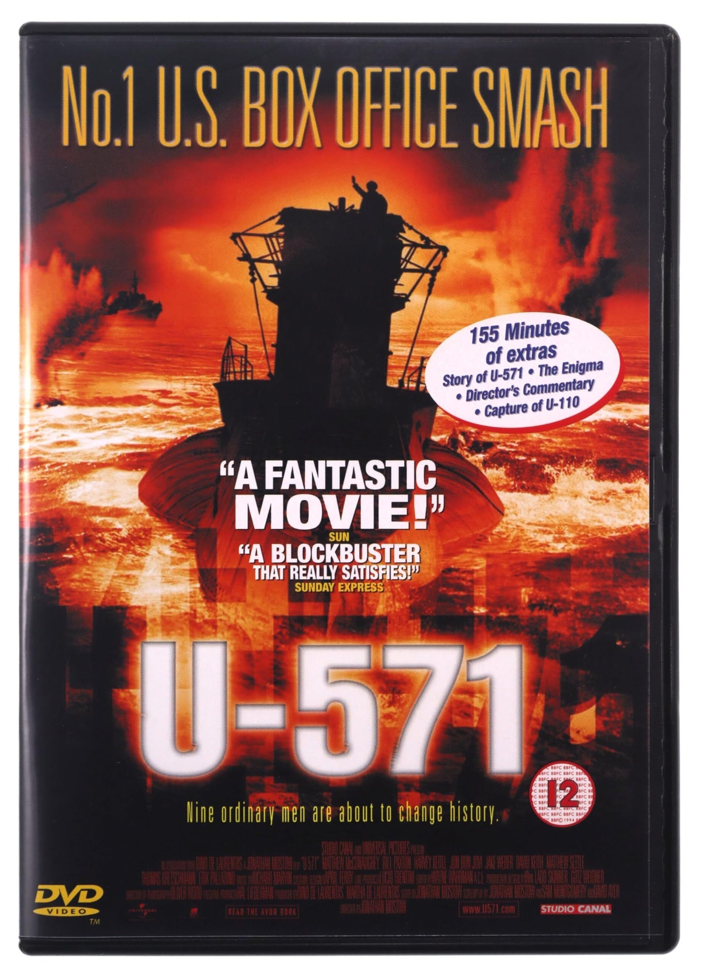 U-571 (Import anglais) - Jonathan Mostow - DVD