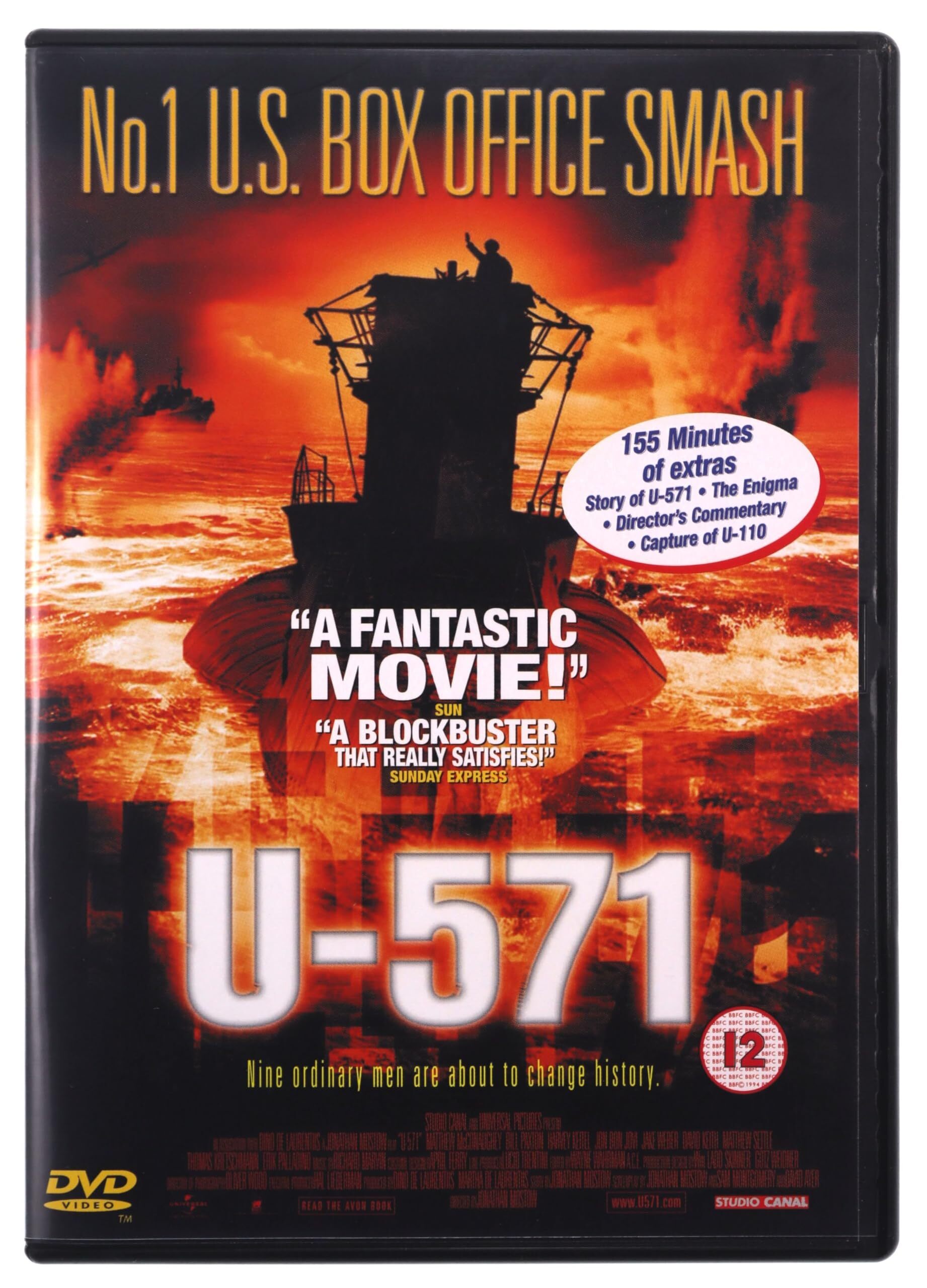 U-571 (Import anglais) - Jonathan Mostow - DVD