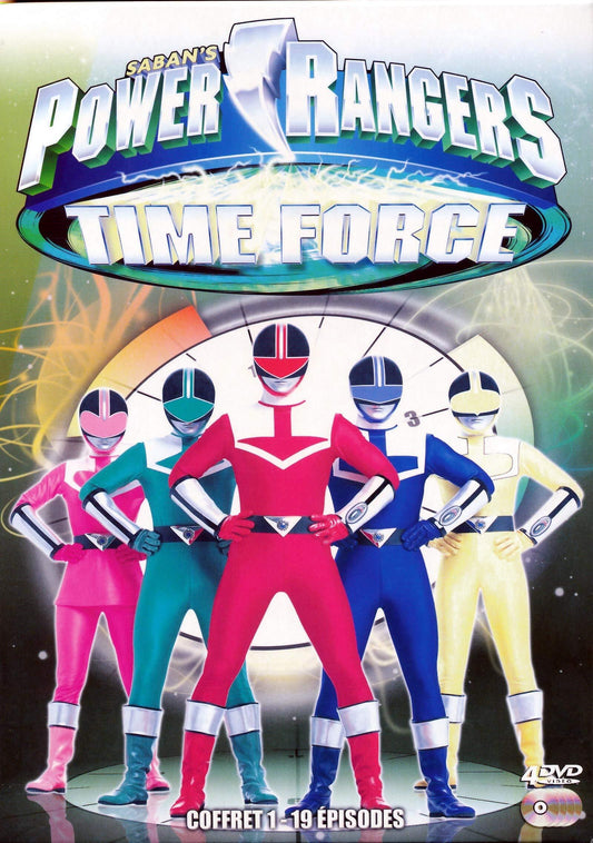 Power Rangers, Time Force, 19 épisodes - Inconnu - DVD
