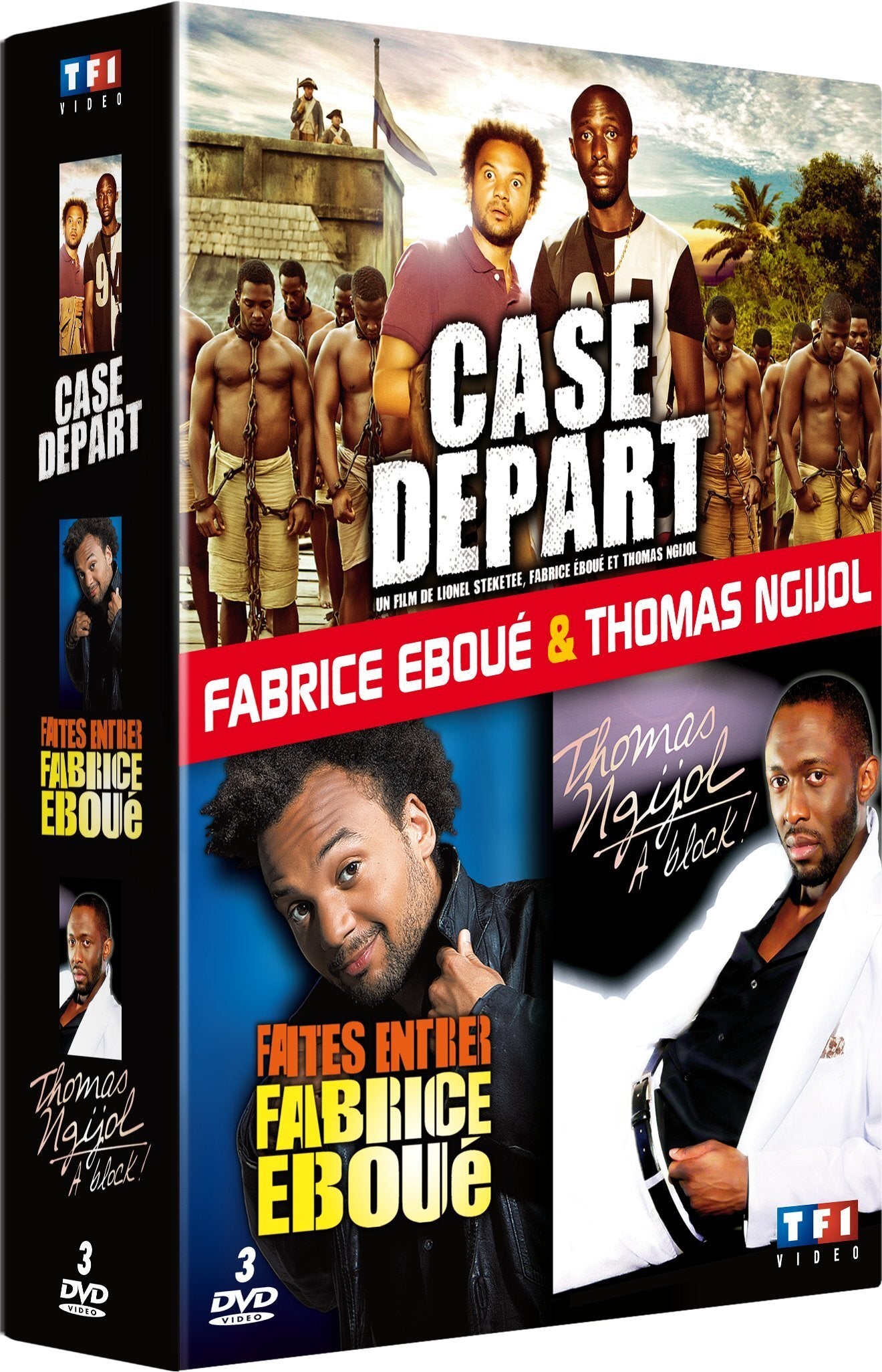 Case départ + Faites Entrer Fabrice Éboué + Thomas N'Gijol, à Block - Arnaud Legoff, Lionel Steketee - DVD