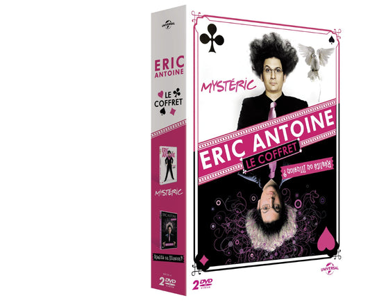 Coffret Éric Antoine - Réalité ou illusion ? + Mystéric - Manu Carriau - DVD