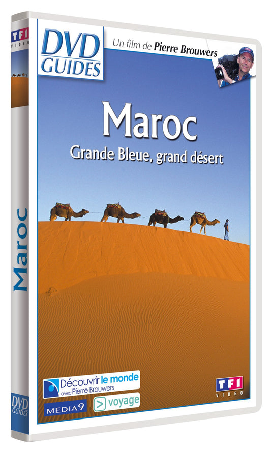 DVD Guides : Maroc, grande bleue, grand désert - Pierre Brouwers - DVD