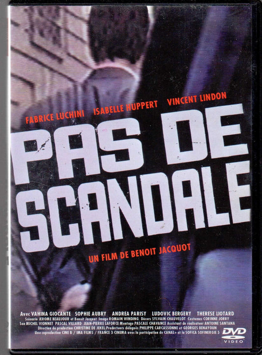 Pas de scandale - Benoît Jacquot - DVD