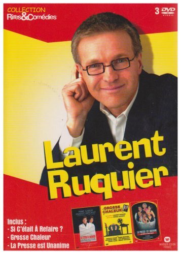Laurent Ruquier : Si c'était à refaire + Grosse chaleur + La presse est unanime - Coffret 3 DVD - Inconnu - DVD