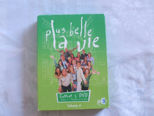 Plus Belle la Vie-Volume 4 - Michel Hassan, Charlie Beletteau - DVD