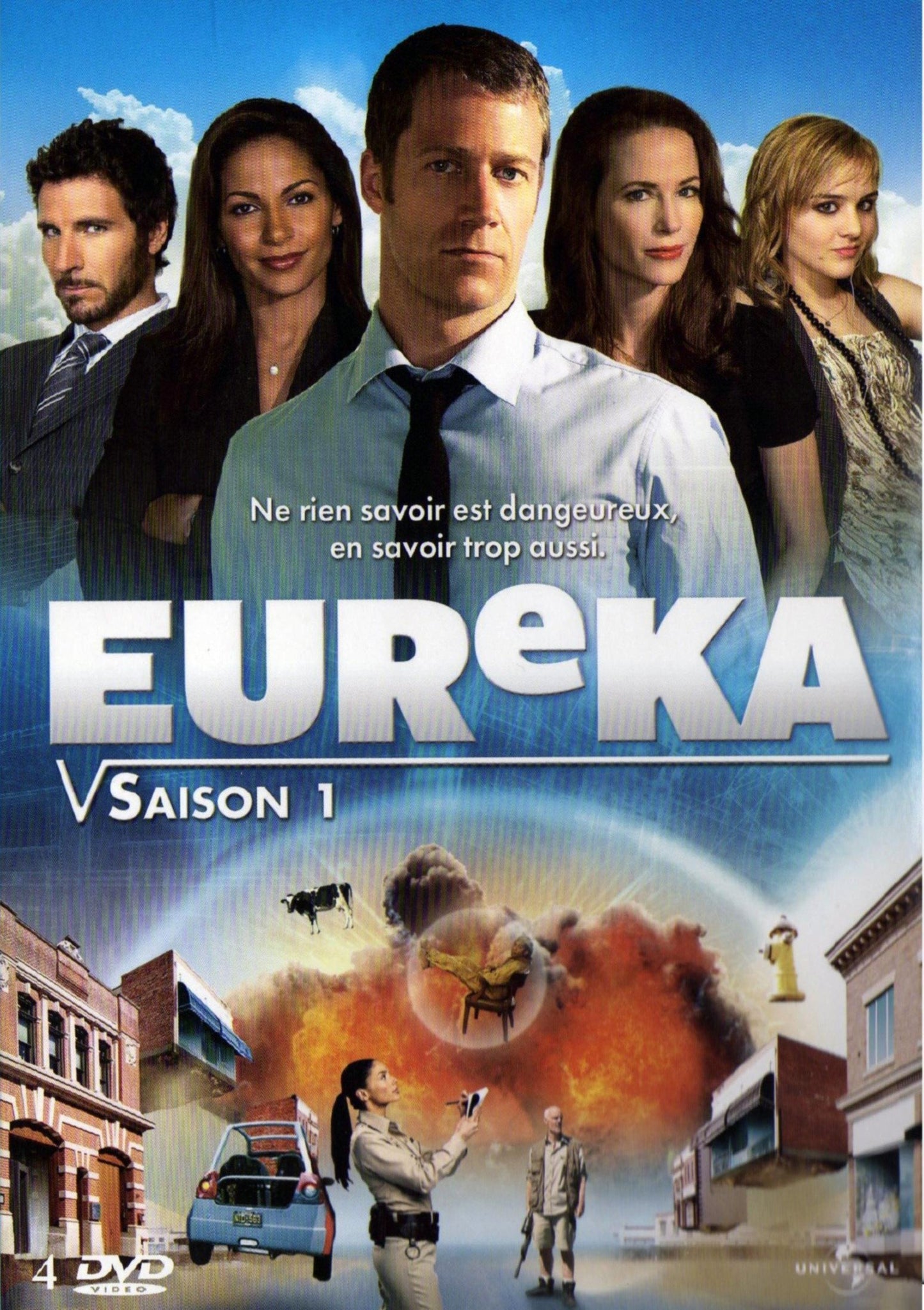 Eureka-Saison 1 - Michael Grossman, Michael Lange, Jefery Levy, Jeff Woolnough, Michael Robison, Mike Rohl - DVD