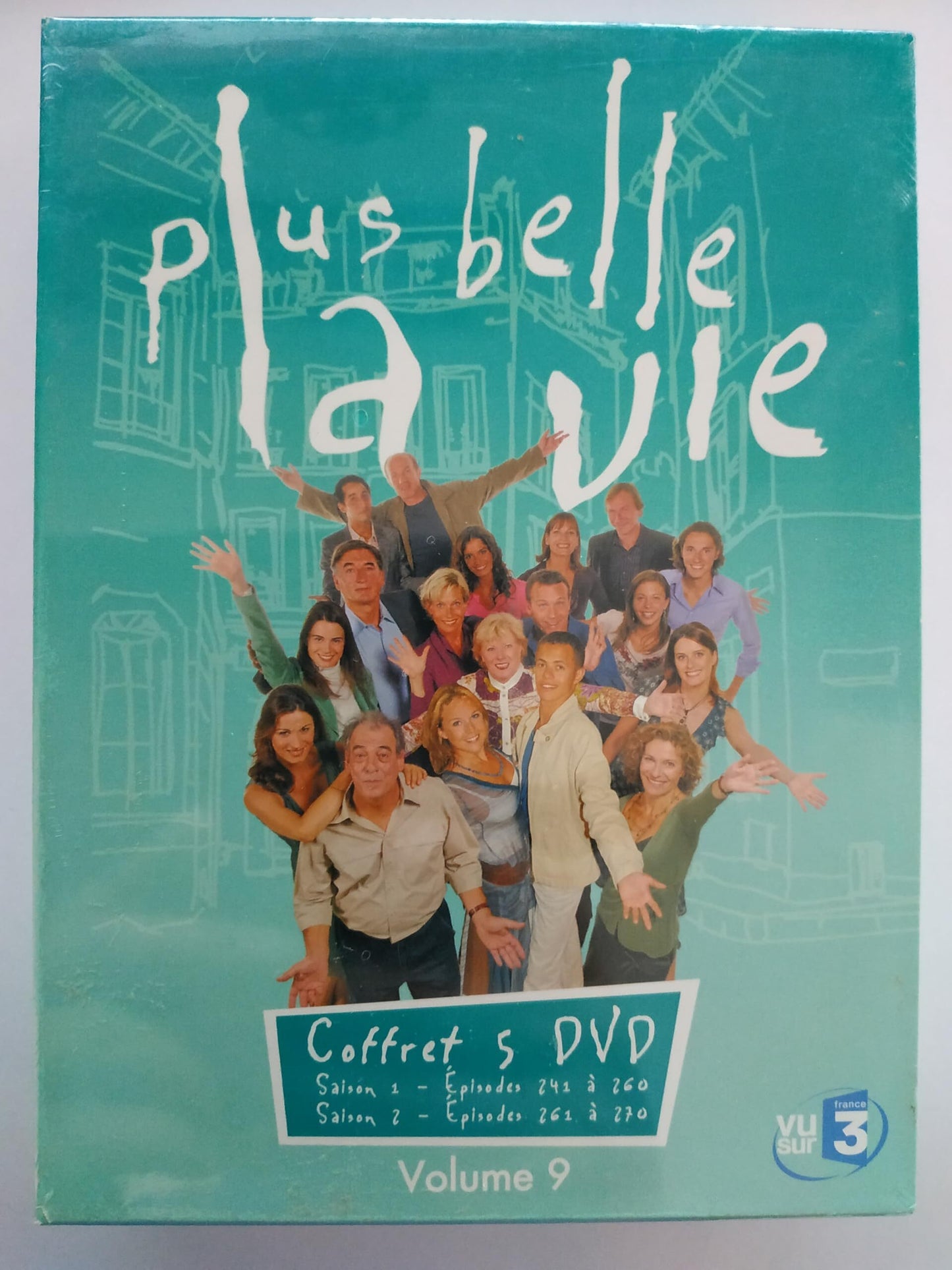 Plus Belle la Vie-Volume 9-Saison 2 - Michel Hassan, Charlie Beletteau - DVD