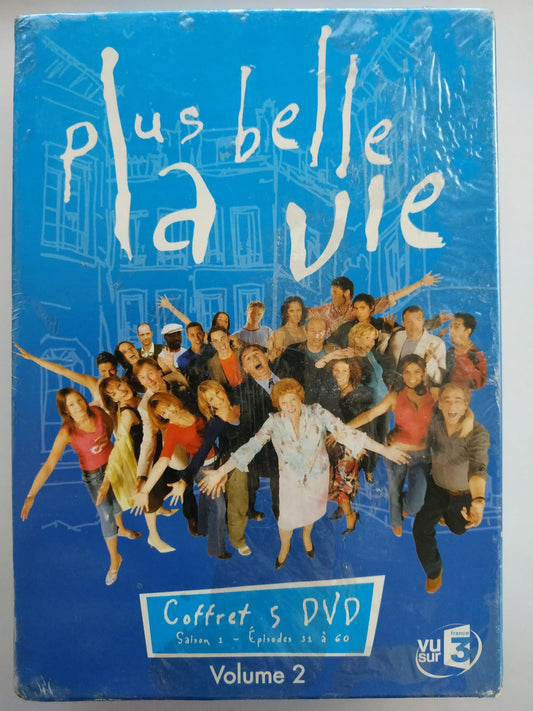 PLUS BELLE LA VIE volume 2: épisodes de 31 à 60 - Michel Hassan, Charlie Beletteau - DVD