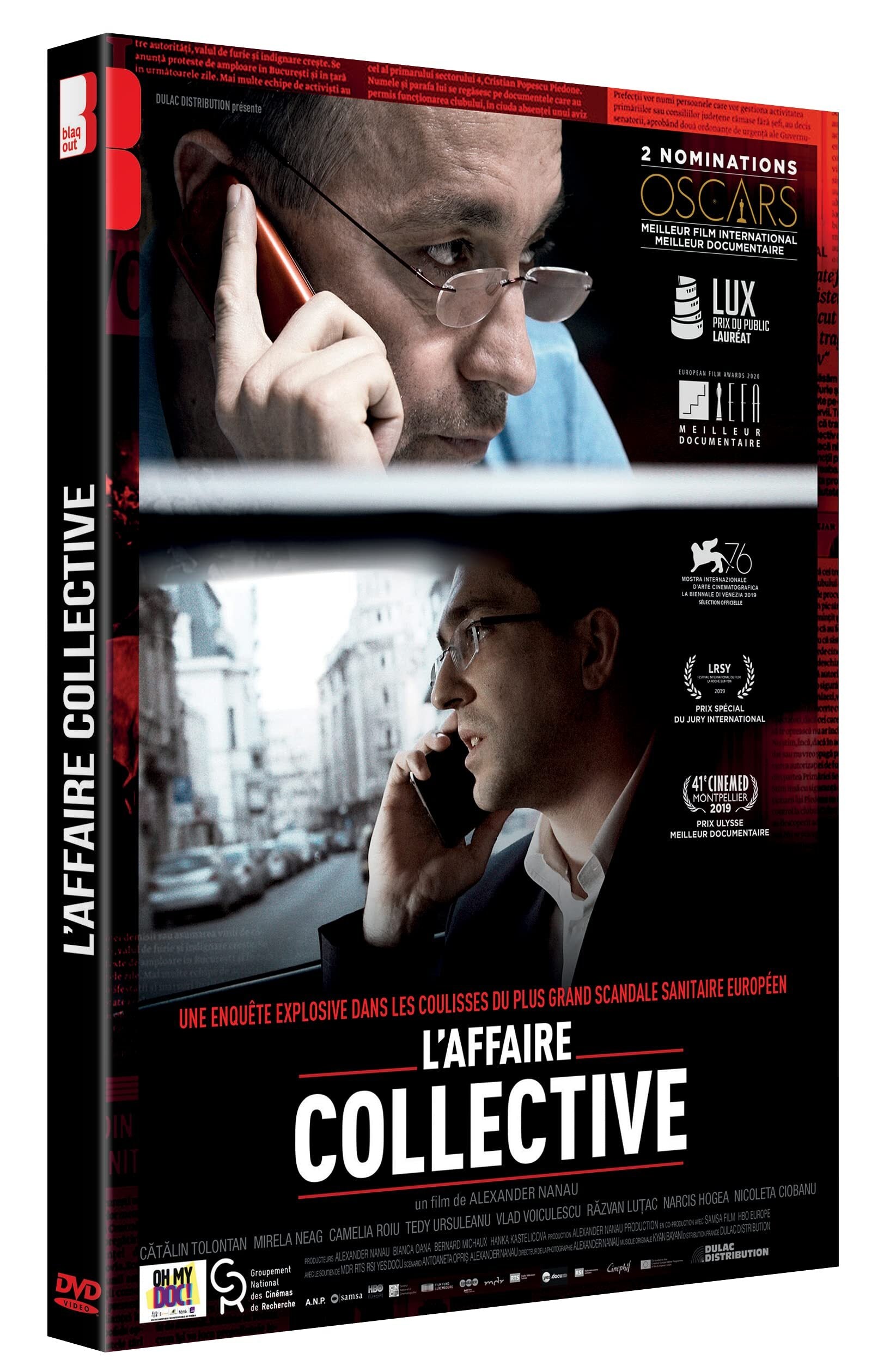 l'affaire Collective - Alexander Nanau - DVD