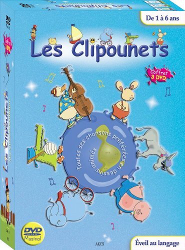 Les Clipounets Coffret 3 DVD - Inconnu - DVD