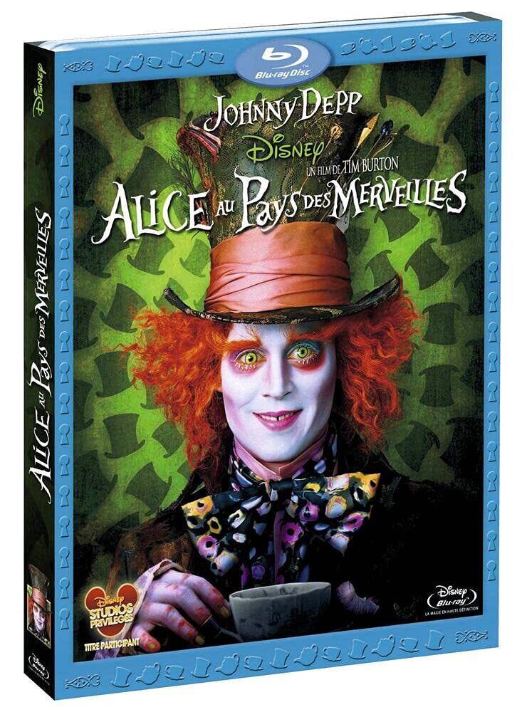 Alice au Pays des Merveilles, le film (Blu-ray) - Tim Burton - DVD