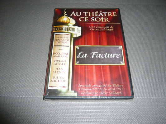 La Facture - Pierre Sabbagh - DVD
