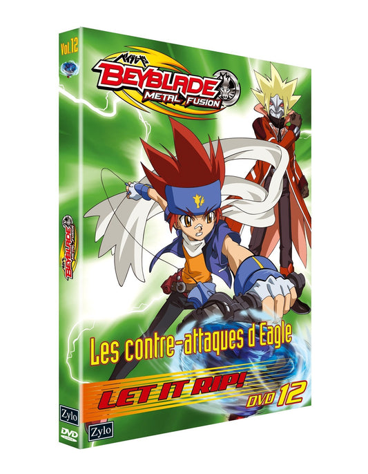Beyblade Metal Fusion-Vol. 12 : Les Contre-attaques d'Eagle - Kunihisa Sugishima - DVD