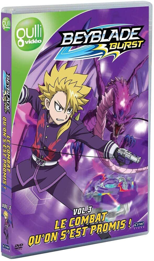 Beyblade Burst-Vol. 3 : Le Combat qu'on s'est promis - Katsuhito Akiyama - DVD