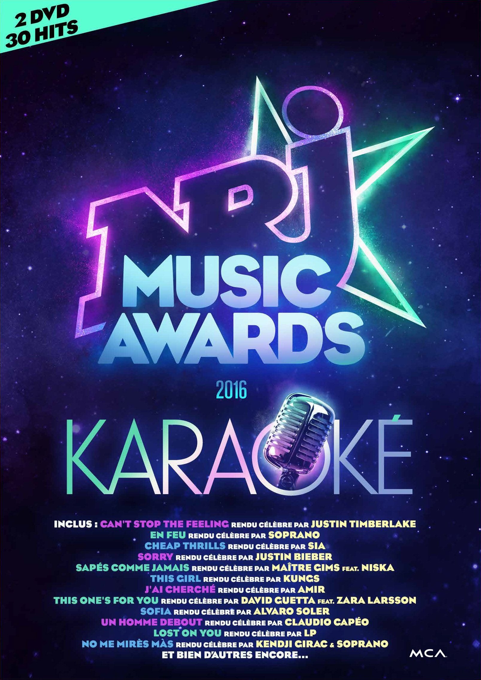NRJ Music Awards 2016 Karaoké - Inconnu - DVD