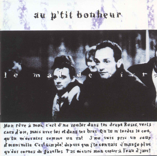Au P'tit Bonheur* - Le Mal De Vivre - Au P'Tit Bonheur - CD
