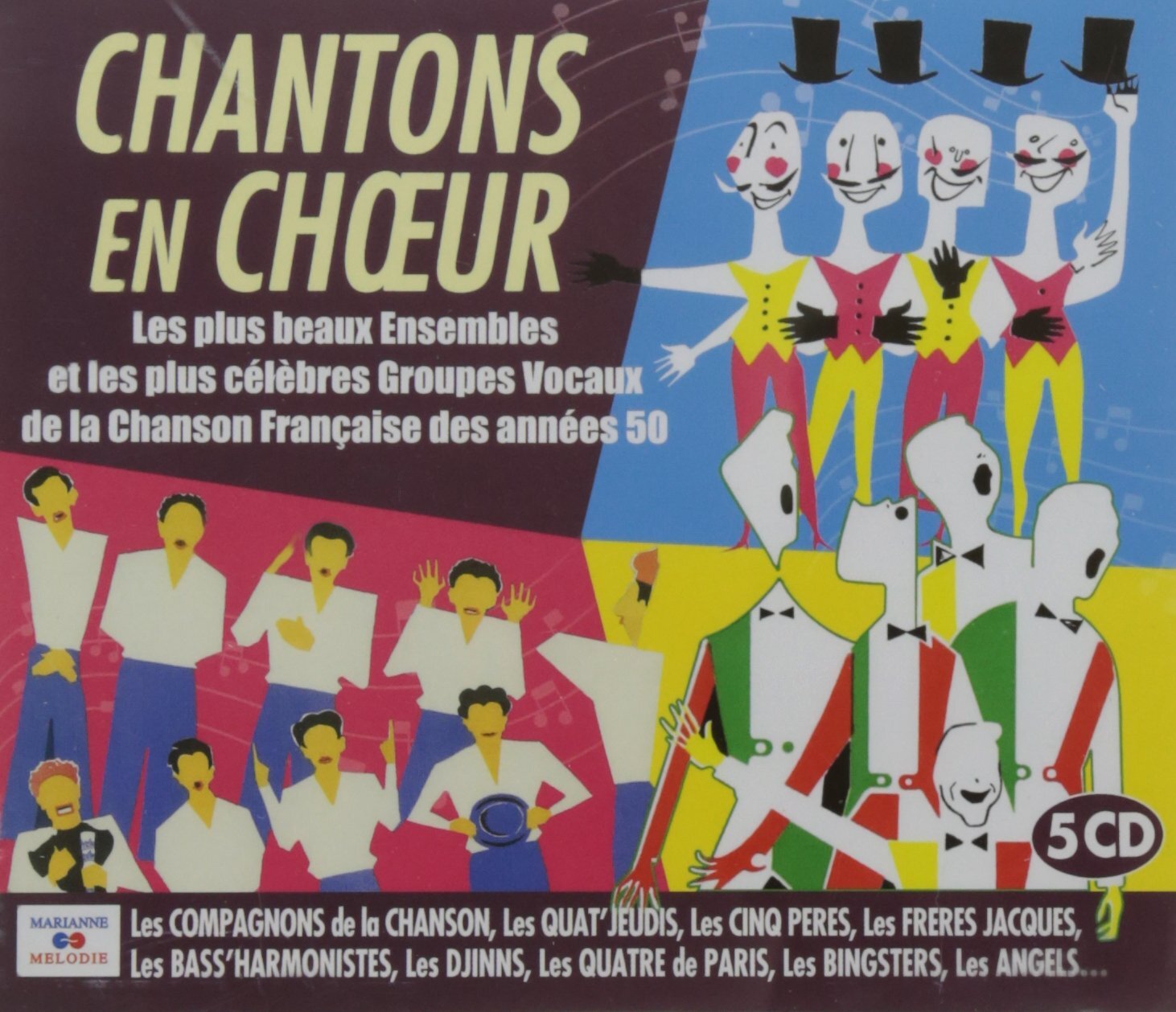 Chantons en choeur - Artistes Divers - CD