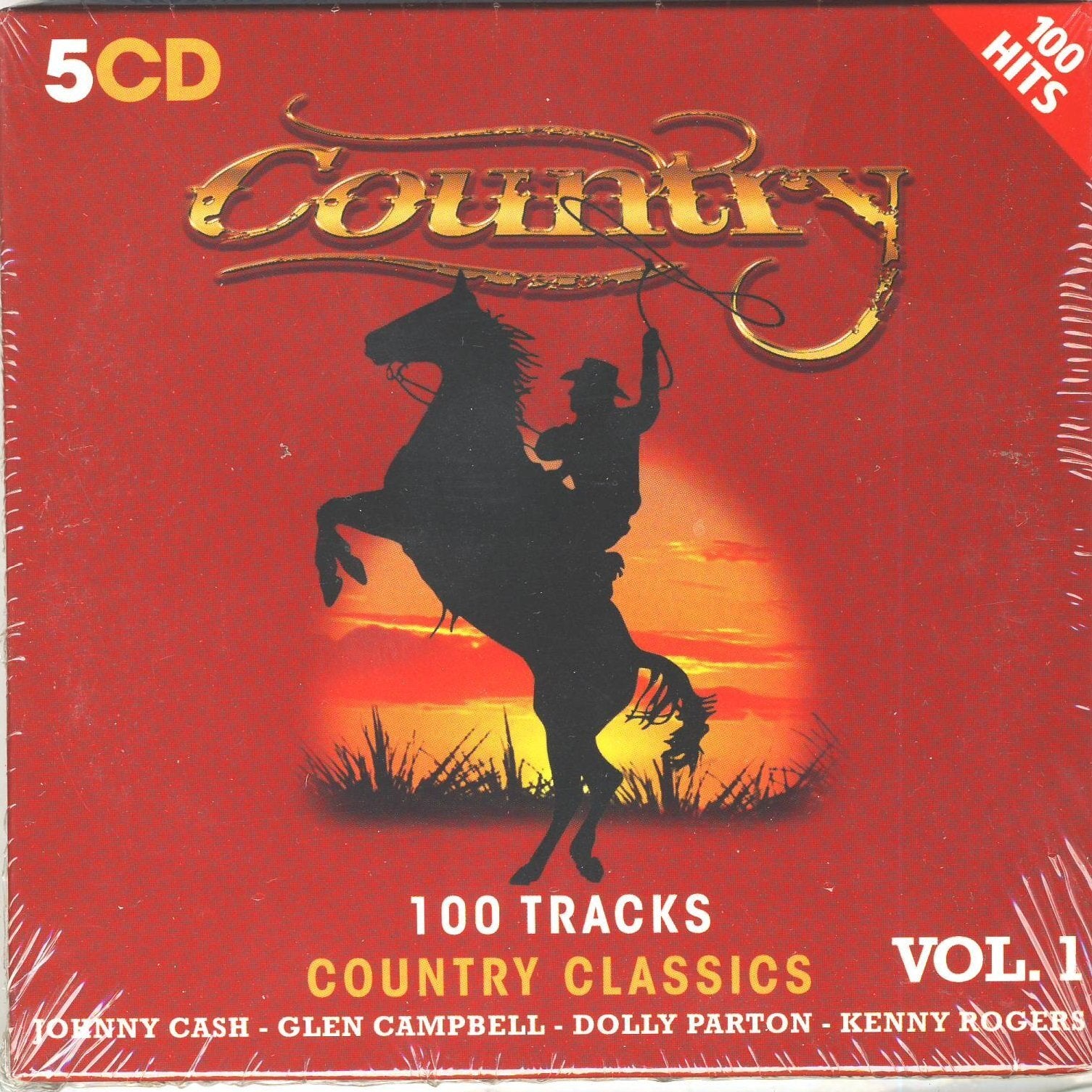 100 Tracks Country Classics Vo (Import) - Various Artists - CD
