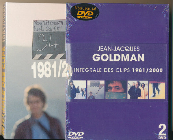 Jean-Jacques Goldman - Intégrale Des Clips 1981 / 2000 - Jean-Jacques Goldman - DVD