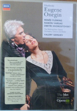 Tchaikovsky*, Renée Fleming, Ramón Vargas, Dmitri Hvorostovsky, Valery Gergiev - Eugene Onegin - Tchaikovsky, Valery Gergiev, Renée Fleming, Ramón Vargas, Dmitri Hvorostovsky - DVD