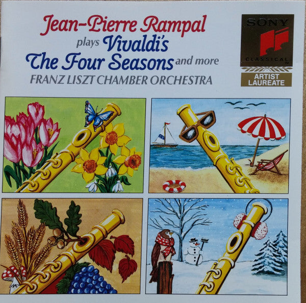 Jean-Pierre Rampal - Plays Vivaldi's The Four Seasons And More - Jean-Pierre Rampal - CD