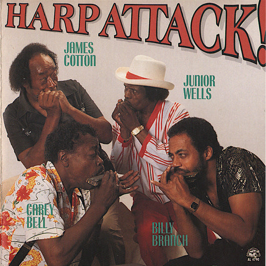 James Cotton, Junior Wells, Carey Bell, Billy Branch - Harp Attack! - James Cotton, Junior Wells, Carey Bell, Billy Branch - CD