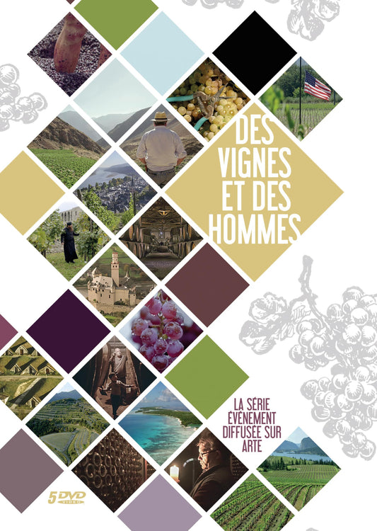 des vignes et des Hommes - Herlé Jouon, Gil Kébaïli, Sarah Carpentier, Eric Michaud, Pierre Goetschel, Vincent Perazo, Pascal Vasselin - DVD