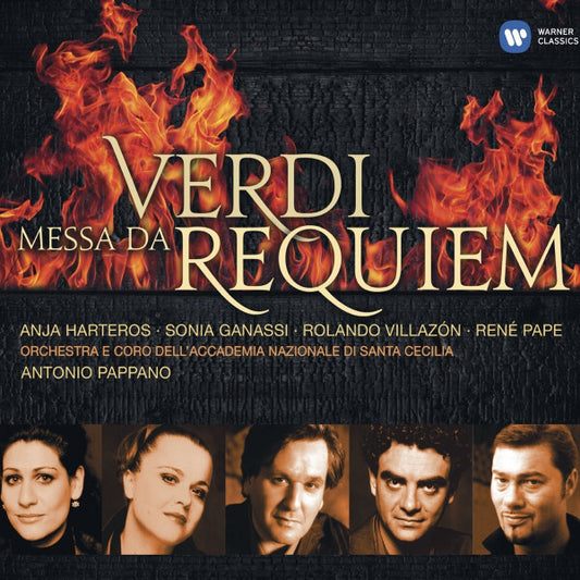 Verdi*, Anja Harteros, Sonia Ganassi, Rolando Villazón, René Pape, Orchestra* E Coro Dell'Accademia Nazionale di Santa Cecilia*, Antonio Pappano - Messa Da Requiem - Verdi, Anja Harteros, Rolando Villazón, René Pape, Orchestra E Coro dell'Accademia Nazionale di Santa Cecilia, Antonio Pappano, Sonia Ganassi - CD
