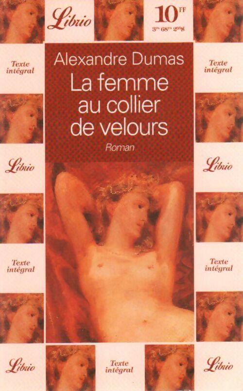 La femme au collier de velours - Alexandre Dumas - Livre