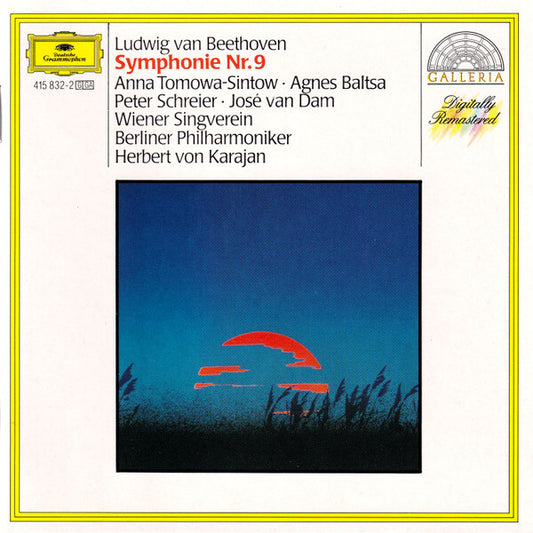 Ludwig van Beethoven - Anna Tomowa-Sintow, Agnes Baltsa, Peter Schreier, José van Dam, Wiener Singverein, Berliner Philharmoniker, Herbert von Karajan - Symphonie Nr. 9 - Ludwig van Beethoven - CD