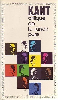 Critique de la raison pure - Emmanuel Kant - Livre