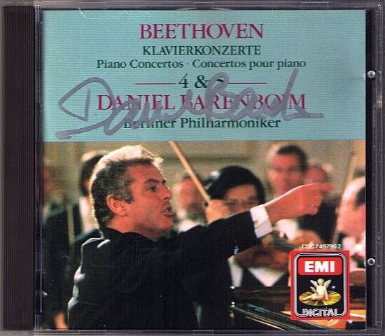 Daniel Barenboim, Beethoven*, Berliner Philharmoniker - Klavierkonzerte 4 & 5 - Beethoven, Daniel Barenboim, Berliner Philharmoniker - CD