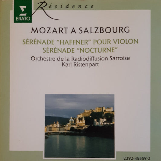 Mozart*, Orchestre De La Radiodiffusion Sarroise*, Karl Ristenpart - Mozart A Salzburg - Mozart, Orchestre De La Radiodiffusion Sarroise, Karl Ristenpart - CD