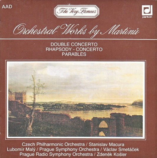 Bohuslav Martin? - Orchestral Works By Martin? - Bohuslav Martin? - CD