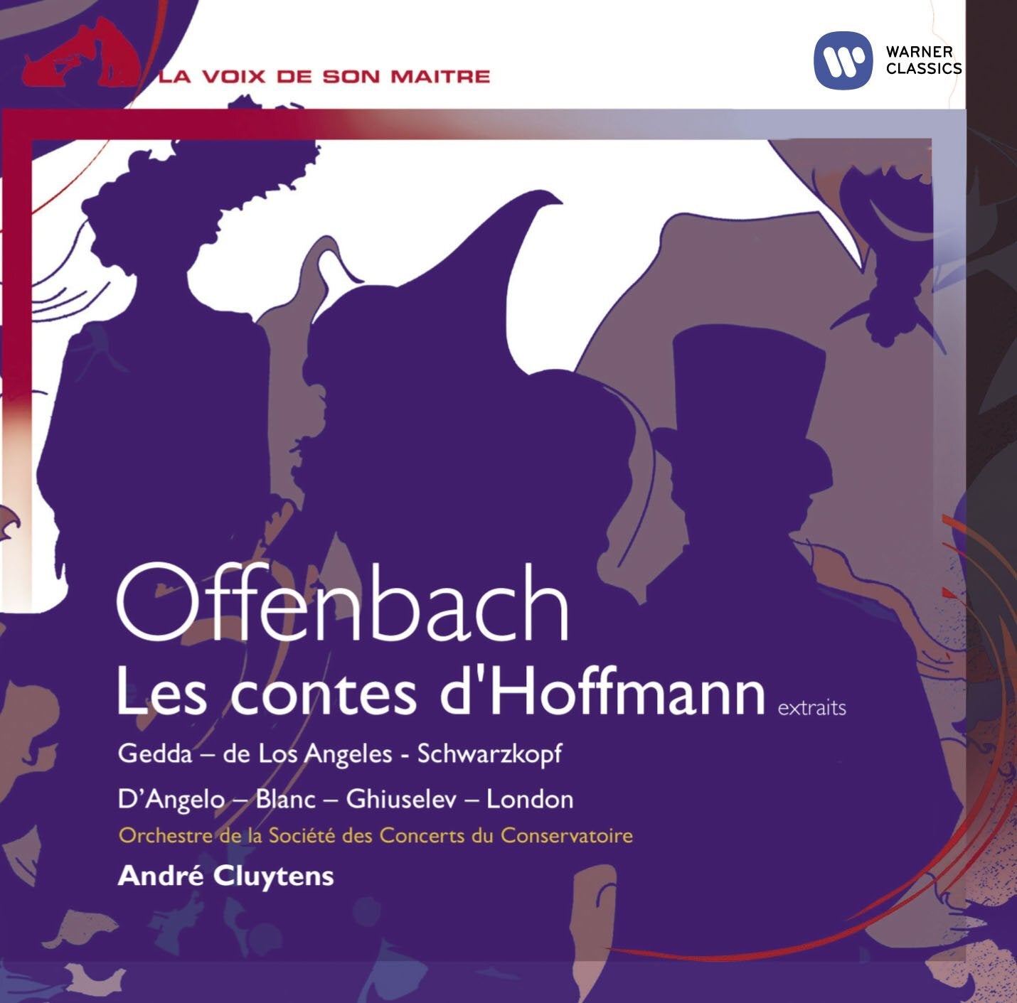 Contes D'hoffmann (E) - Gedda, D'angelo, Schwarzko - André Cluytens - CD