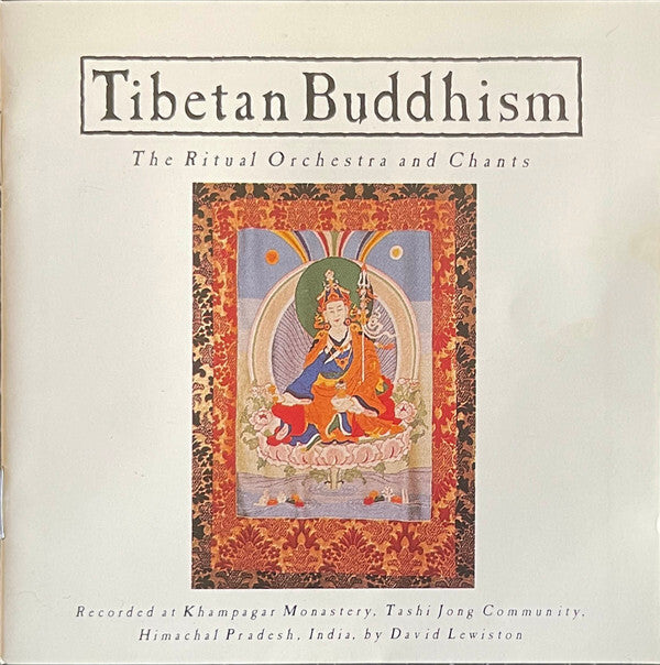 David Lewiston - Tibetan Buddhism: The Ritual Orchestra And Chants - David Lewiston - CD
