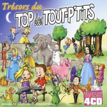 Coffret 4 CD : Le Top des Tout P'Tits - Multi-Artistes, Brigitte Lecordier, Serge Mazeres, Liliane Davis, Le Top des Tout P'Tits, Jean-Gabriel Mazeres, Gilbert Levy, Gérard Surugue, Cyril Creuset, Charline Pontier, Agnes Mazeres - CD