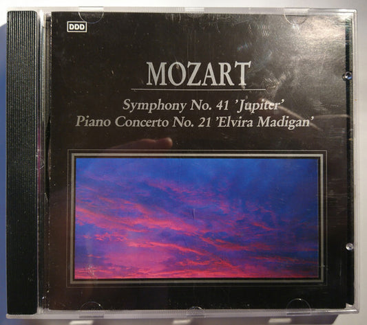 Mozart* - Symphony No. 41 'Jupiter' / Piano Concerto No. 21 'Elvira Madigan' - Mozart - CD