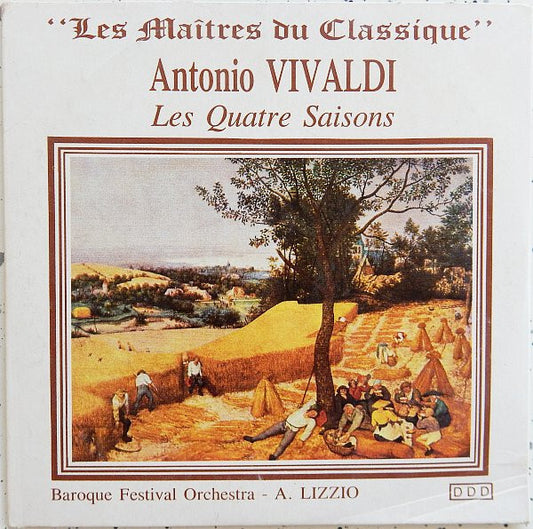 Antonio Vivaldi - Baroque Festival Orchestra, A. Lizzio* - Les Quatre Saisons - Antonio Vivaldi - CD