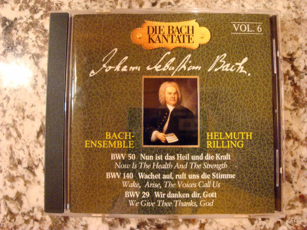Johann Sebastian Bach, Helmuth Rilling - Die Bach Kantate Vol. 6 - BWV 50, 240, 29 - Johann Sebastian Bach, Helmuth Rilling - CD