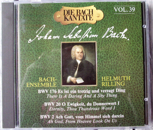 Johann Sebastian Bach - Bach-Ensemble, Helmuth Rilling - Die Bach Kantate Vol. 39 - Johann Sebastian Bach - CD