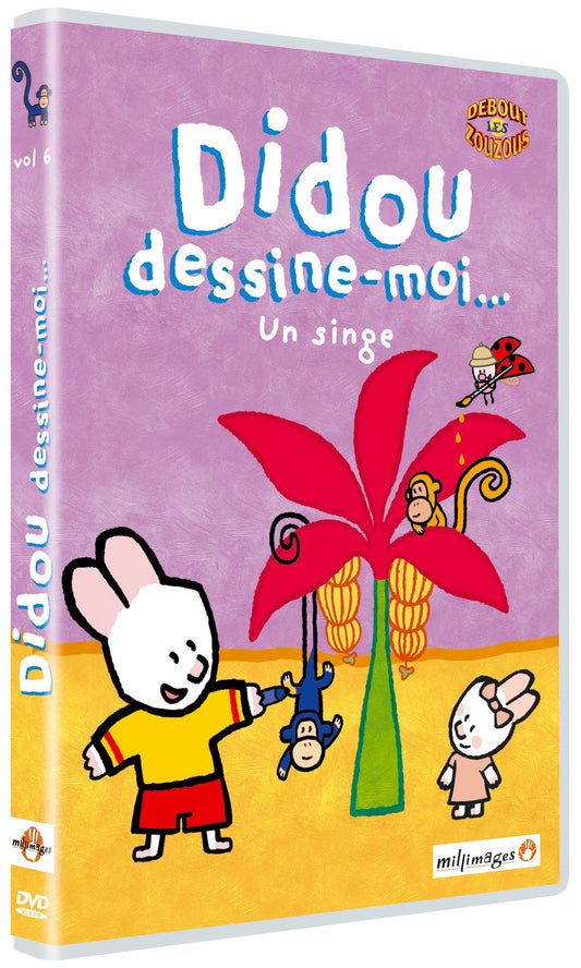Didou dessine-Moi Un Singe - Frédérick Chaillou, Frédéric Mège - DVD