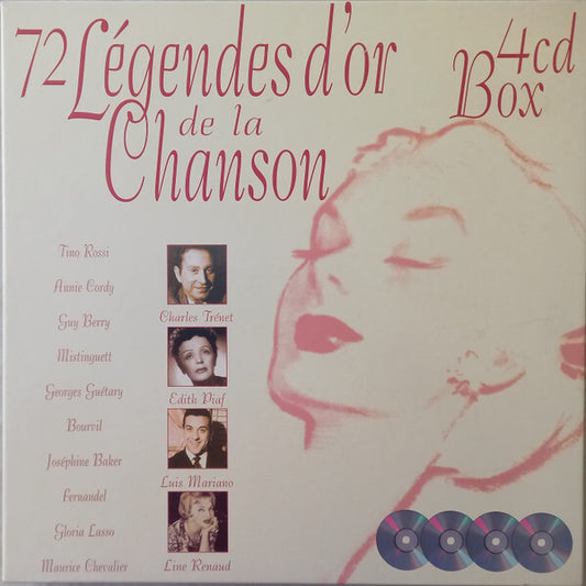 Collectif - 72 Légendes D'Or De La Chanson - Collectif - CD