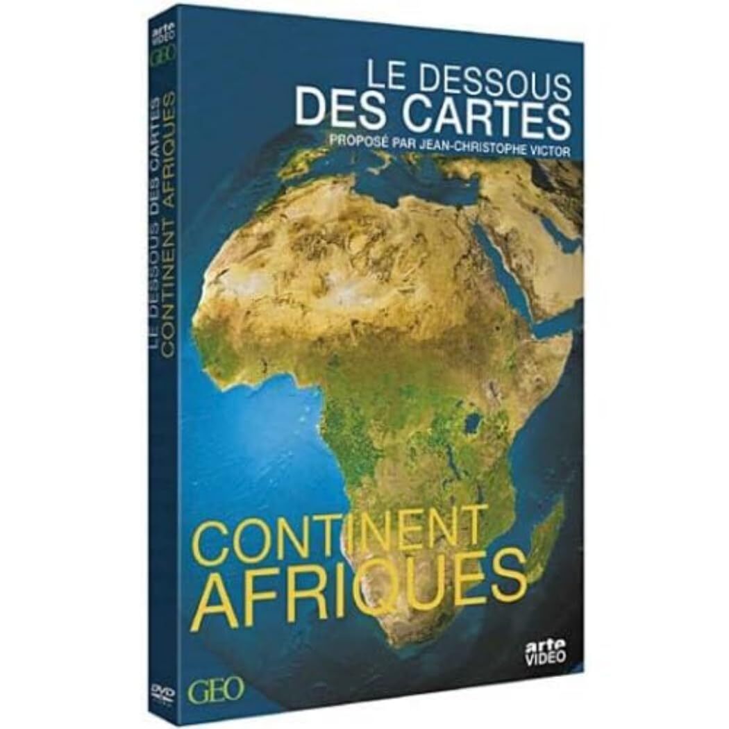 Le Dessous des Cartes-Continent Afriques - Jean-Christophe Victor - DVD