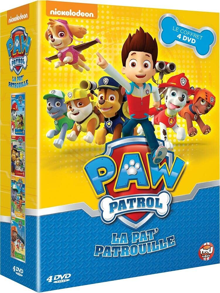 Paw Patrol, La Pat' Patrouille-Le Coffret 4 DVD - Jamie Whitney - DVD