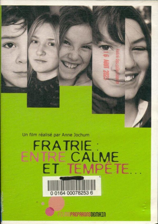 Fratrie : Entre calme et tempête - Jochum, Anne - DVD