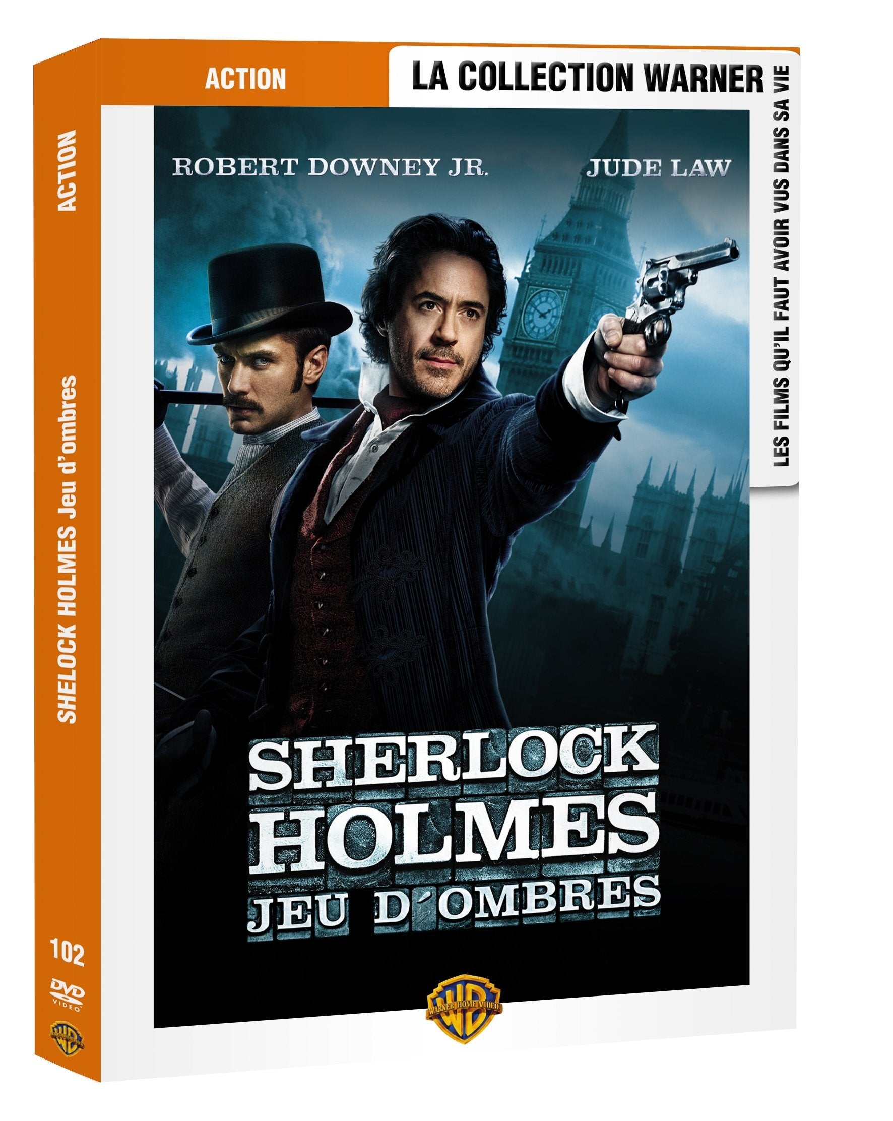 Sherlock Holmes 2 : Jeu d'ombres - Guy Ritchie - DVD