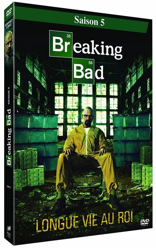 Breaking Bad-Saison 5 (1ère Partie-8 épisodes) - Michelle MacLaren, Adam Bernstein, Rian Johnson, Colin Bucksey, Michael Slovis, George Mastras - DVD