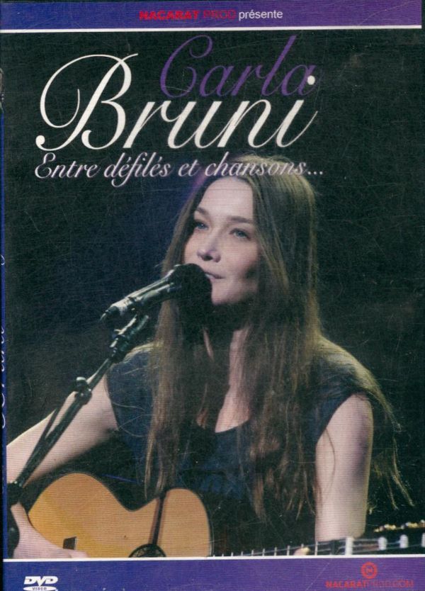 Carla bruni : Entre défilés et chansons - Inconnu - DVD
